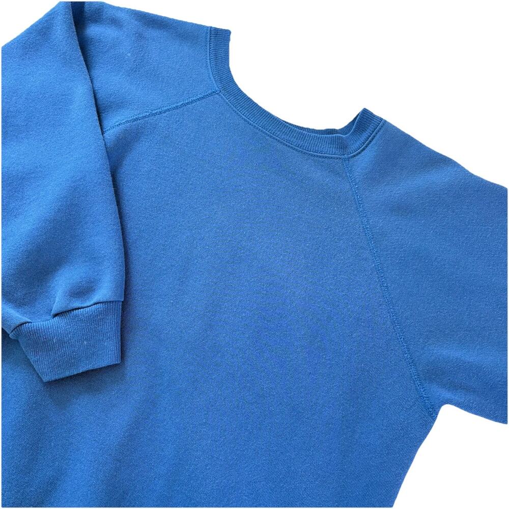 Vintage Hanes Her Way Blue Crewneck Long Sleeve Sweatshirt Size Large USA 90s